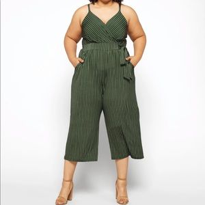 KAILEIGH Rica Knit Crop Jumpsuit